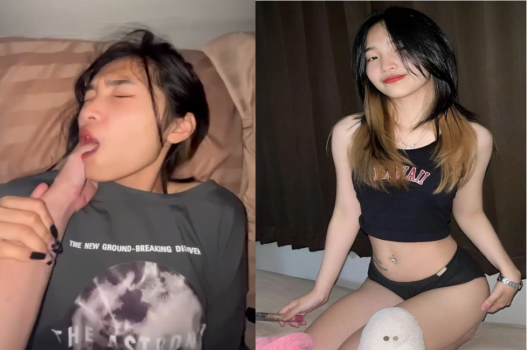 Đang cười rạng rỡ anh thọc cặc vào mặt méo